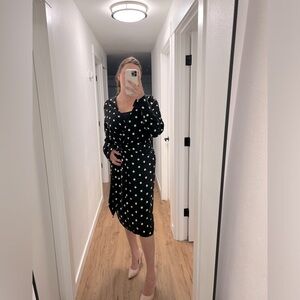 Polkadot elegant dress